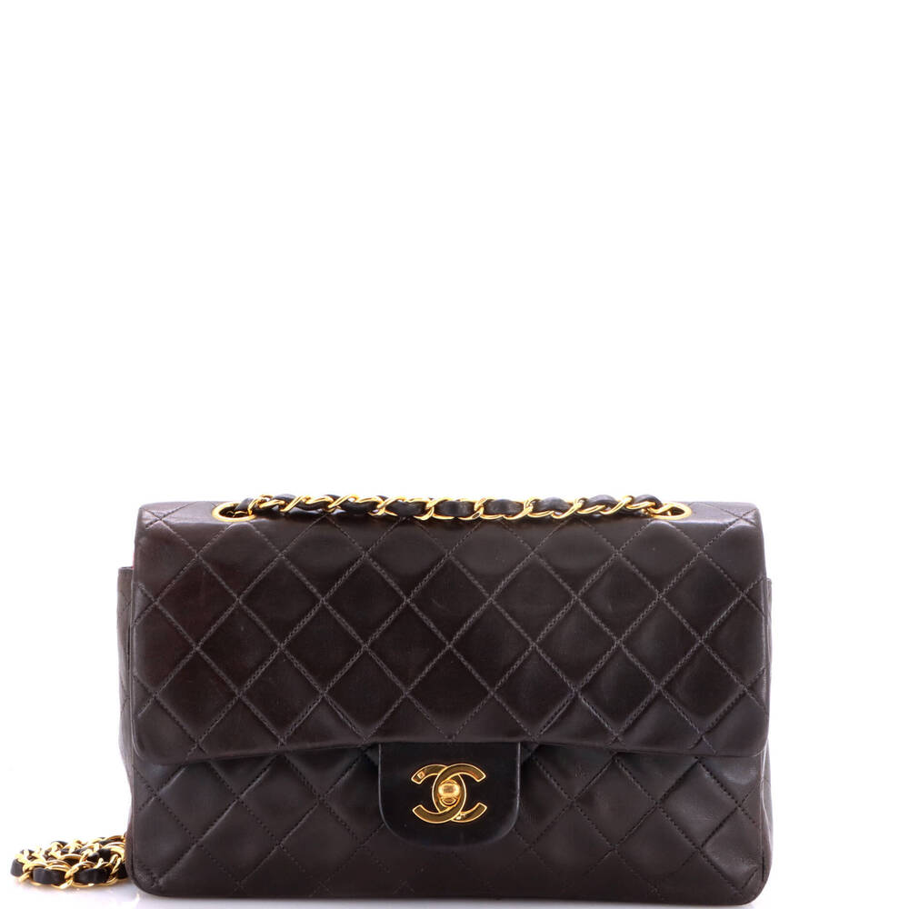 Chanel Small Vintage Classic Double Flap Bag Quilted Lambskin